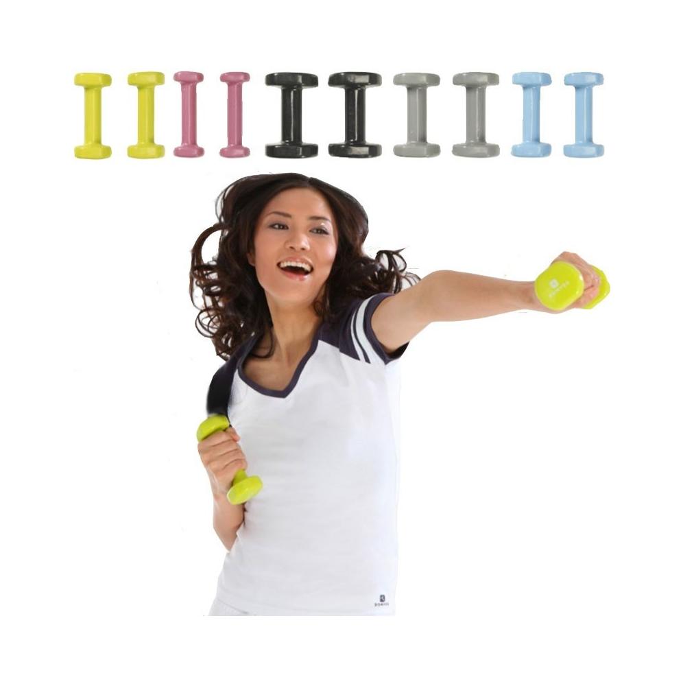 Domyos Dumbbell,  Yellow  1 kg 