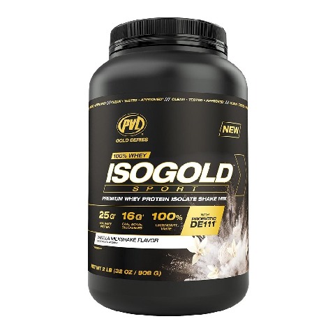 1 - PVL 100% Whey Isogold Sport, 2 lb Vanilla Milkshake