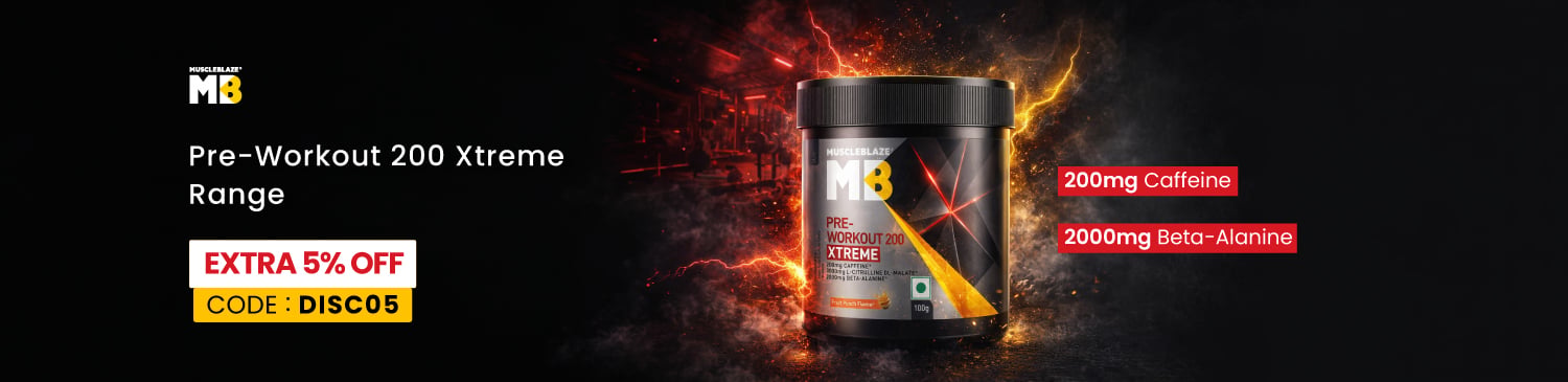 MB Pre Workout 200 Xtreme Range| Extra 5% Off | DISC05