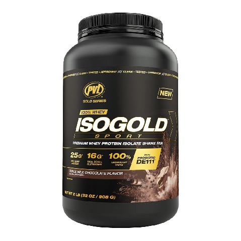 1 - PVL 100% Whey Isogold Sport, 2 lb Triple Milk Chocolate