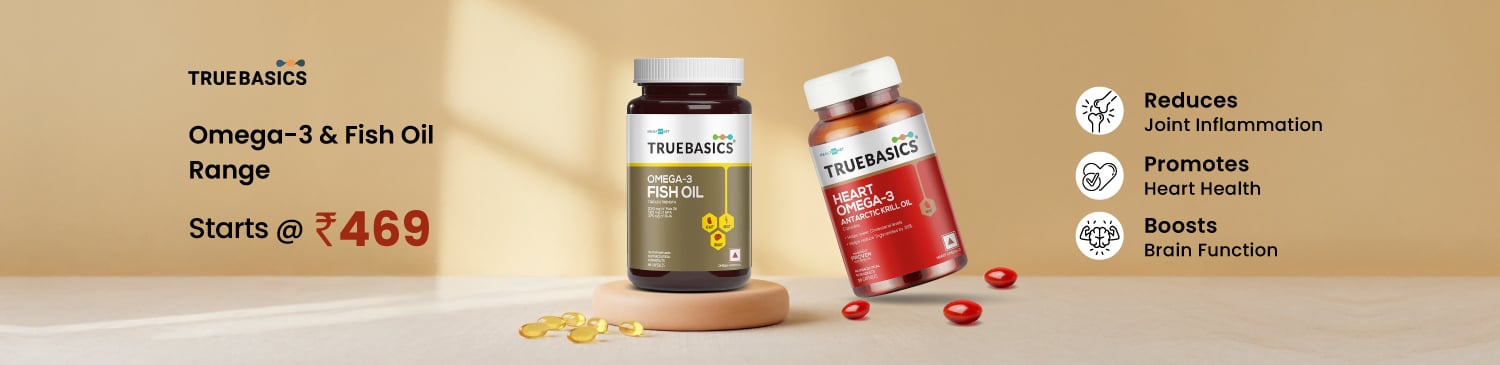 TB Omega-3 & Fish Oil Range | Starts @ Rs. 469