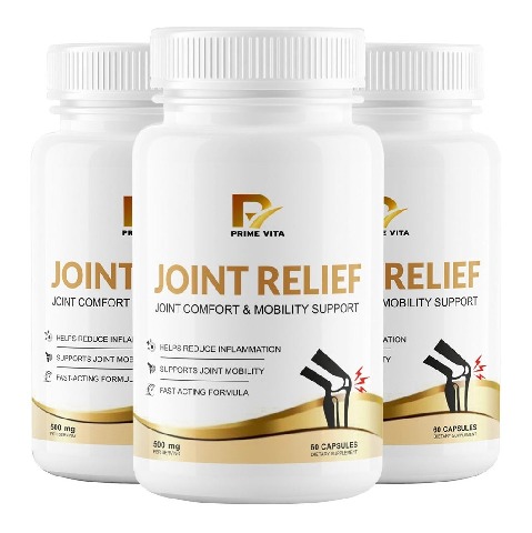 1 - PRIME VITA Joint Relief 500mg, 180 capsules