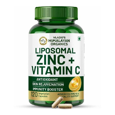 1 - Vlado's Himalayan Organics Liposomal Zinc with Vitamin C, 120 tablet(s)