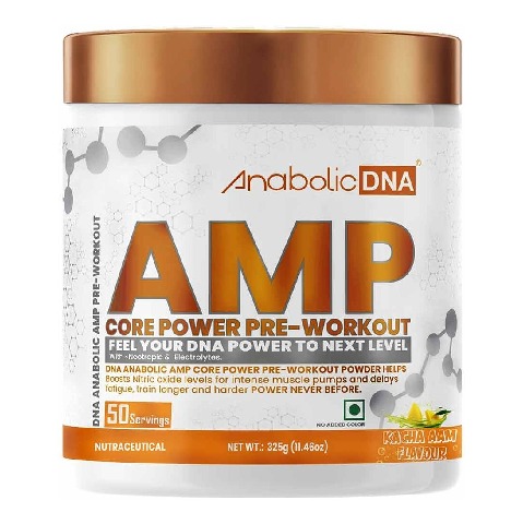 1 - Anabolic DNA AMP Core Power Pre-Workout,  0.716 lb  Kacha Aam 