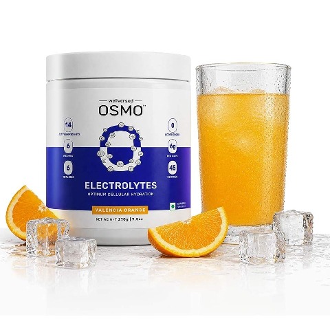 1 - Wellversed OSMO Electrolyte Hydration Blend, 0.59 lb Valencia Orange