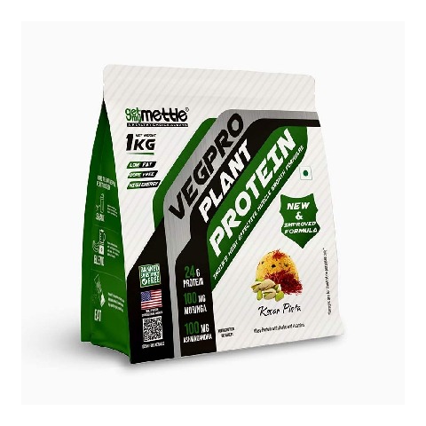 1 - Getmymettle Vegpro Plant Protein,  2.2 lb  Kesar Pista 