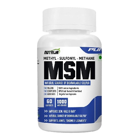 1 - NutriJa MSM 1000mg, 60 capsules