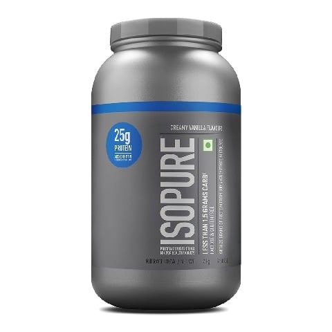 1 - Isopure 100% Whey Protein Isolate, 4.4 lb Low Carb - Creamy Vanilla