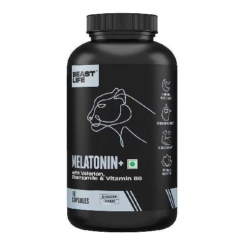 1 - BeastLife Melatonin+, 60 capsules Unflavoured