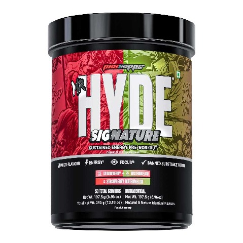 1 - ProSupps Hyde Signature Pre Workout, 0.87 lb Dual Tub - Strawberry Watermelon