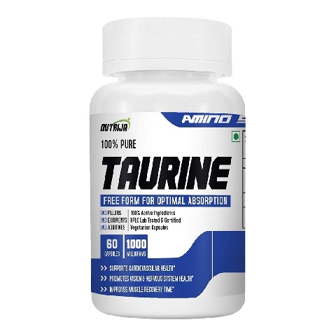1 - NutriJa Taurine 1000mg, 60 capsules