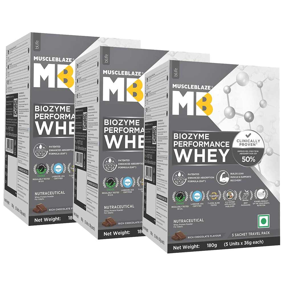 Biozyme Performance Whey Rich Chocolate 540g - 15 sachets x 36g-image-34