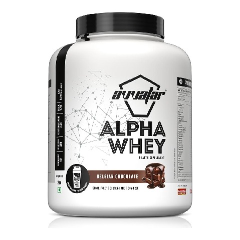 1 - Avvatar Alpha Whey, 4.4 lb Belgian Chocolate