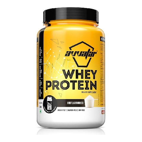 1 - Avvatar Whey Protein,  2.2 lb  Unflavoured 