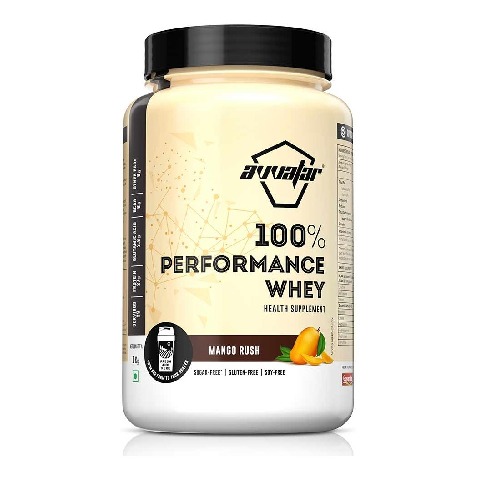 1 - Avvatar 100% Performance Whey, 2.2 lb Mango Rush