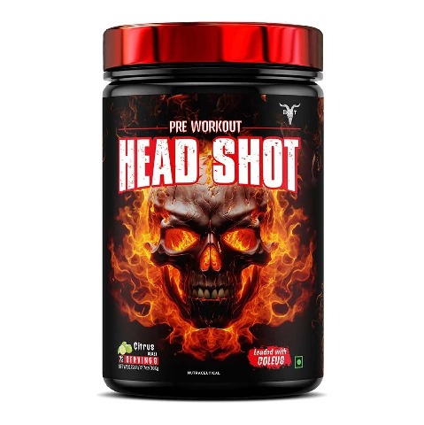 1 - Bolt Pre Workout Head Shot, 0.79 lb Citrus Blaze