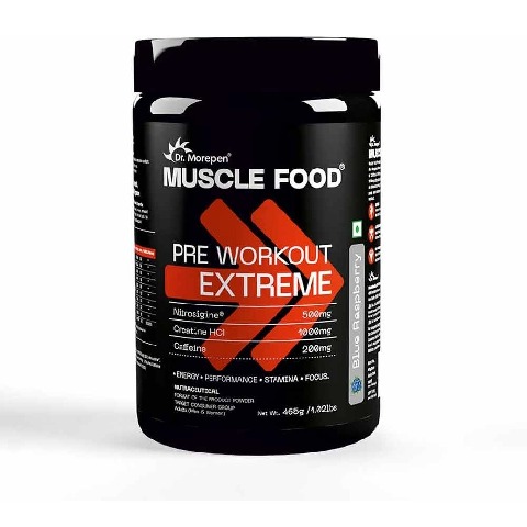Dr. Morepen Pre-workout Extreme, 1.02 lb Blue Raspberry