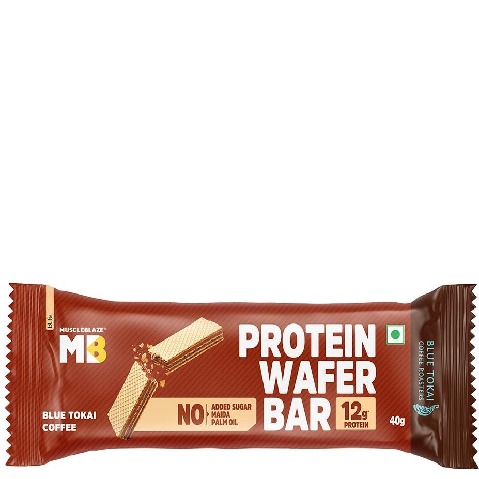 2 - MuscleBlaze Protein Wafer, 1 bar(s) Coffee