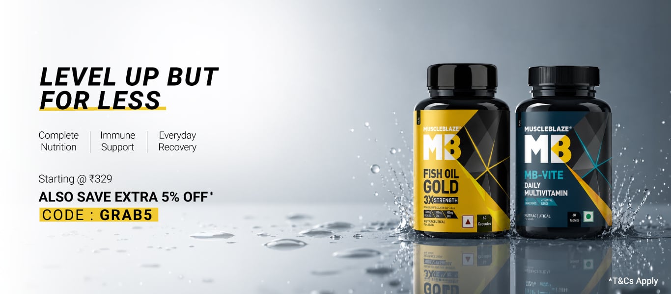 Vitamins & Supplements - Price Drop Starting @ 329 + Extra 5% off W/code: GRAB5