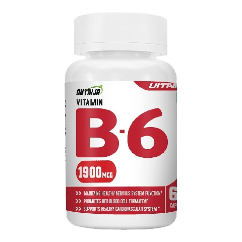 11 - NutriJa Vitamin B6 2000mcg, 60 capsules Unflavoured