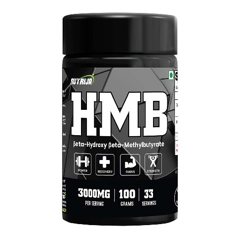3 - NutriJa HMB (Beta-Hydroxy Beta-Methylbutyrate), 100 g Unflavoured