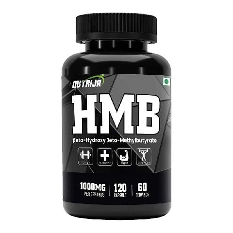 1 - NutriJa HMB (Beta-Hydroxy Beta-Methylbutyrate) 1000mg, 120 capsules Unflavoured