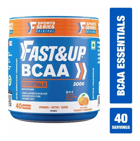 1 - Fast & Up BCAA, 0.62 lb 40 Servings Tangy Orange