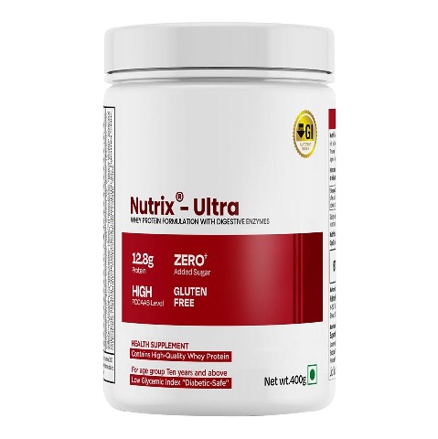 2 - Nutrix Ultra Whey Protein, 0.88 lb Unflavoured