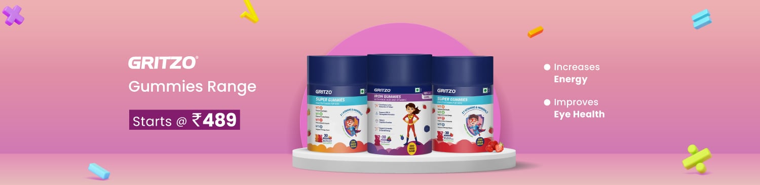 Gritzo Gummies Range | Starts @ 489