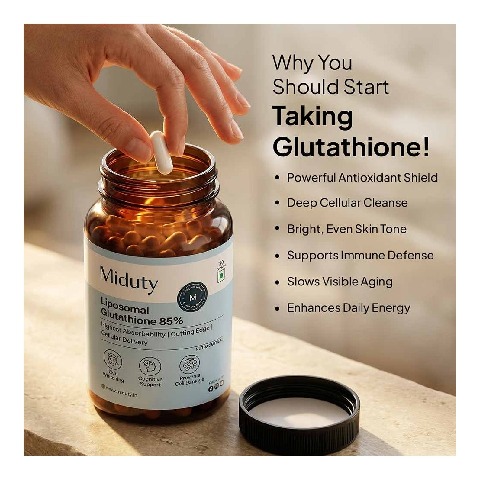 Liposomal Glutathione 85% at Best Price in India