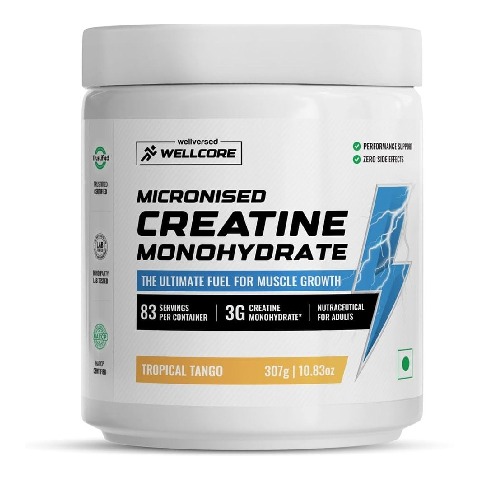 1 - Wellcore Micronised Monohydrate Creatine, Tropical Tango 0.68 lb