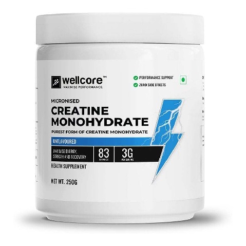 1 - Wellcore Micronised Monohydrate Creatine, Unflavoured 0.55 lb