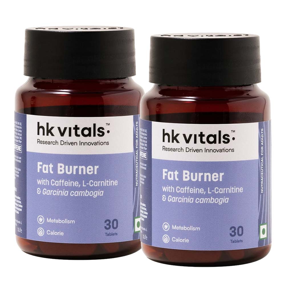 1 - HK Vitals Fat Burner with Caffeine L- Carnitine & Garcinia, 60 tablet(s) Unflavoured
