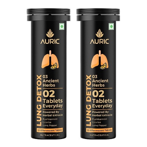1 - Auric Lung Detox Yummy Orange,  40 tablet(s) 