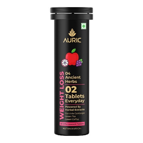 1 - Auric Weight Loss Effervescent Red Apple, 20 tablet(s)