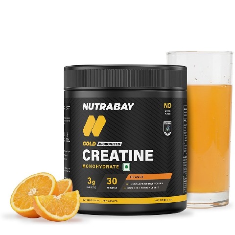 1 - Nutrabay Gold Micronised Creatine Monohydrate,  Orange  0.26 lb 
