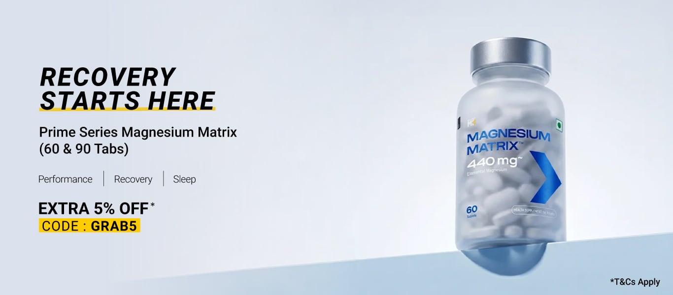 Prime Series Magnesium Matrix(60 & 90 Tabs) - Extra 5% Off, Code: GRAB5