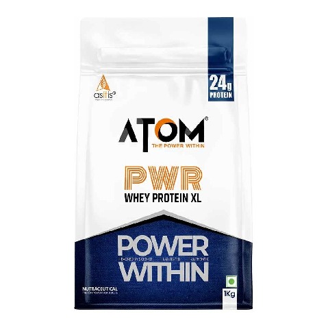 1 - AS-IT-IS Nutrition ATOM PWR Whey Protein XL,  2.2 lb  Choco Hazel Fusion 