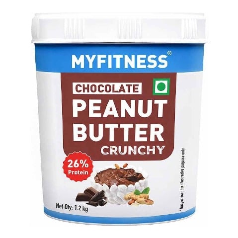 1 - Myfitness by brnd.me Chocolate Peanut Butter, 1.25 kg Crunchy