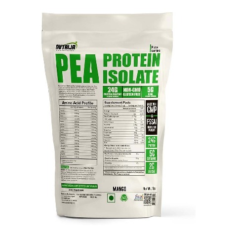 1 - NutriJa Pea Protein Isolate,  1 lb  Mango 