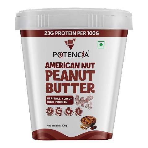 2 - Potencia Peanut Butter,  500 g  American Nut 