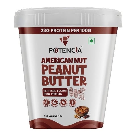 10-(5 - Potencia Peanut Butter,  1 kg  American Nut 