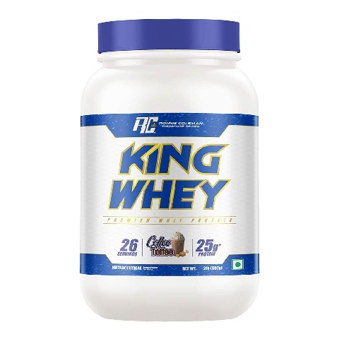 1 - Ronnie Coleman King Whey Protein, 2 lb Coffee Toffee