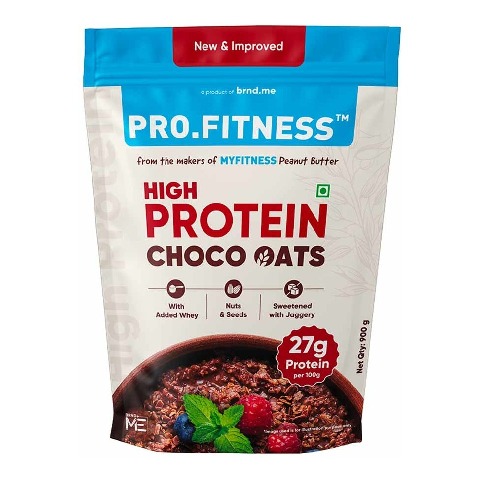 10-(6 - Pro.Fitness High Protein Oats,  900 g  Chocolate 