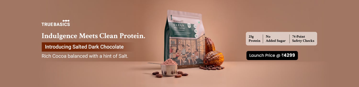 Launch - TB Clean WPIC, 1 kg Salted Dark Chocolate @ 4299