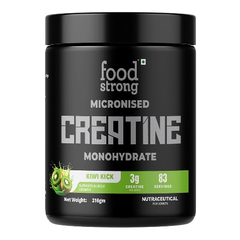 9 - Foodstrong Micronised Creatine Monohydrate,  Kiwi Kick  0.68 lb 
