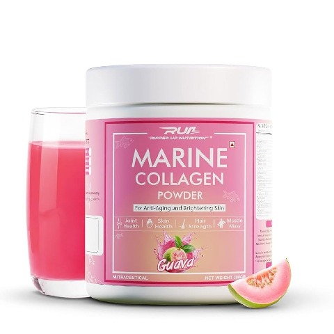 1 - Ripped Up Nutrition Marine Collagen Powder, 200 g Guava