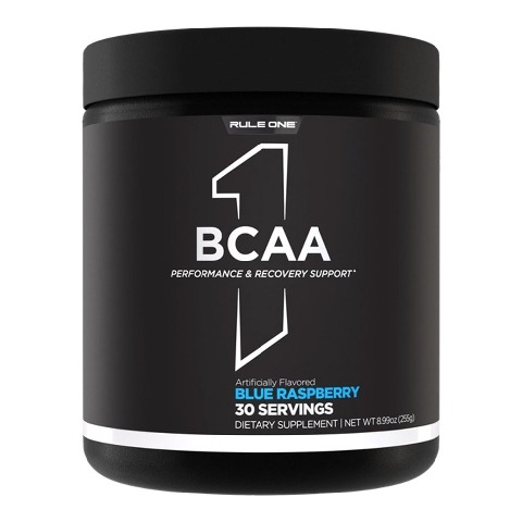 1 - Rule One BCAA, 0.56 lb 30 Servings Blue Raspberry