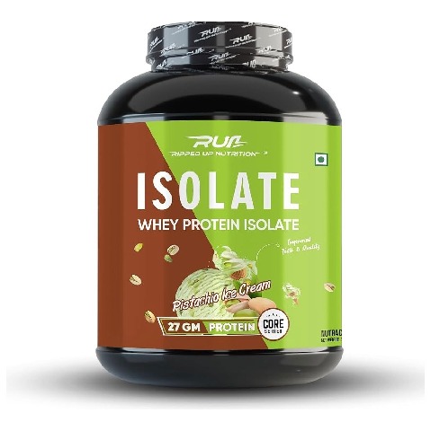 1 - Ripped Up Nutrition Whey Protein Isolate,  4 lb  Pistachio Ice Cream 