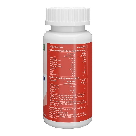 2 - Aarkios Quinzyme 200 CoQ10 with Ubiquinol & Flaxseed,  30 capsules 